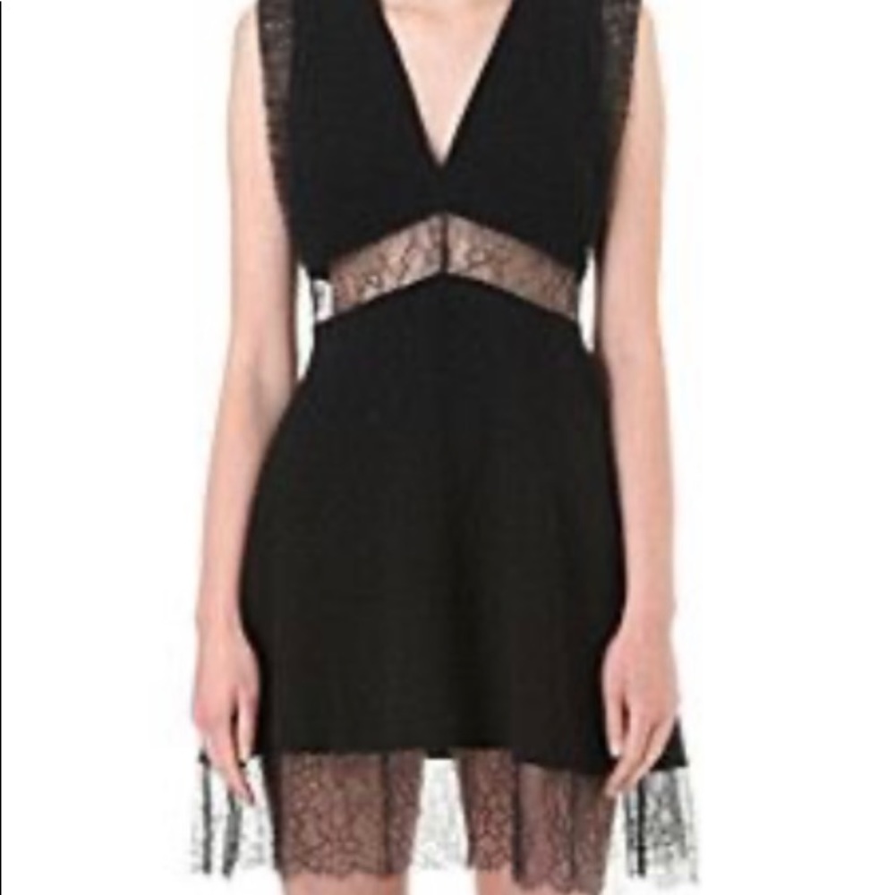 Sandro lace detail dress size 3